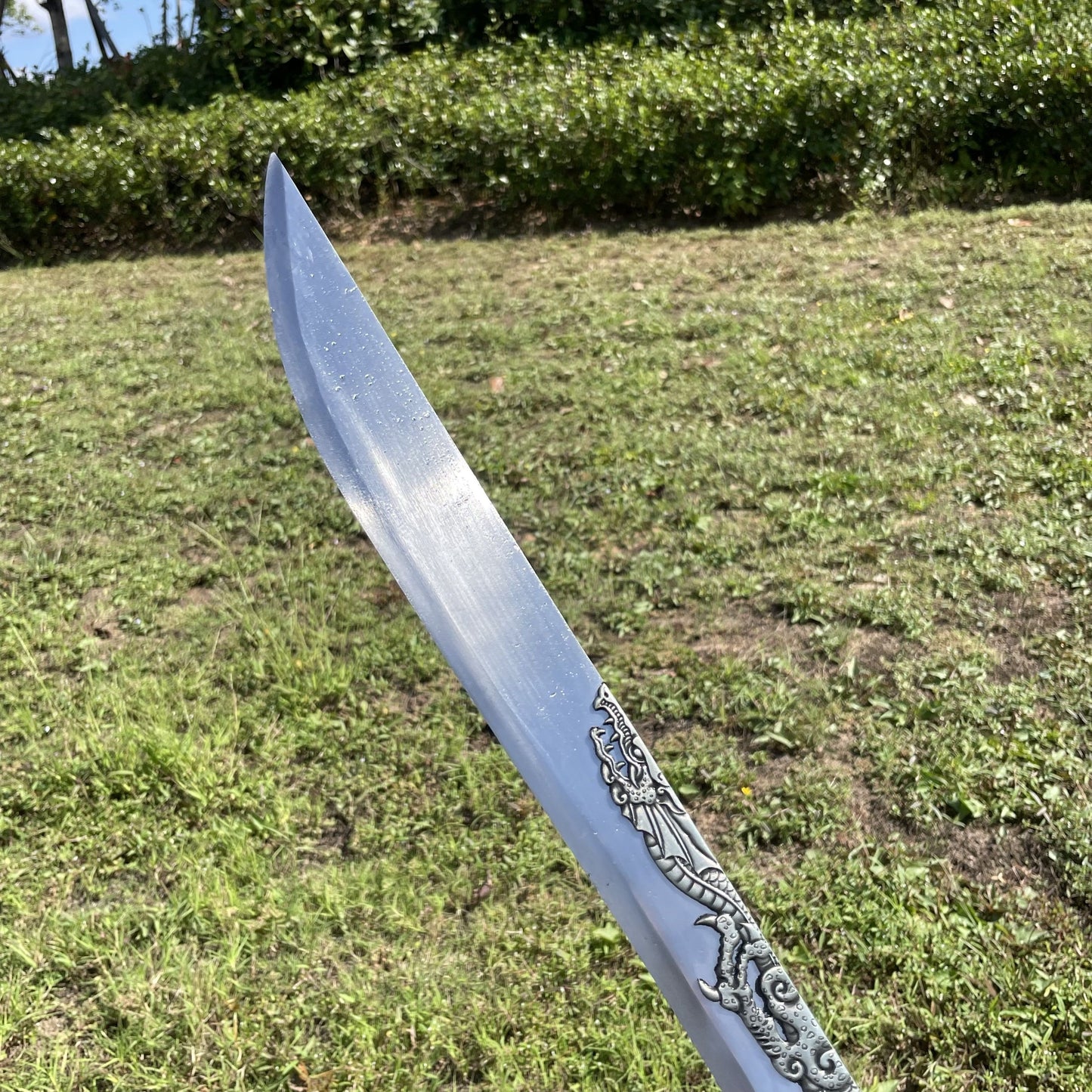 Dragon Head Tang Dao · Dragon Relief Blade (103cm)