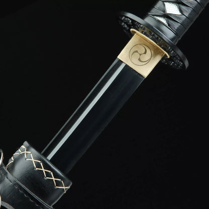 Michonne's Katana · The Walking Dead 1:1 Replica · All Black Edition (1090 Carbon Steel)