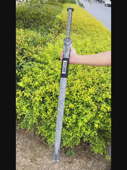 Handcrafted Full Tang Sword With 1065 Carbon Steel Blade Tang Hengdao ~Tiangang Sword