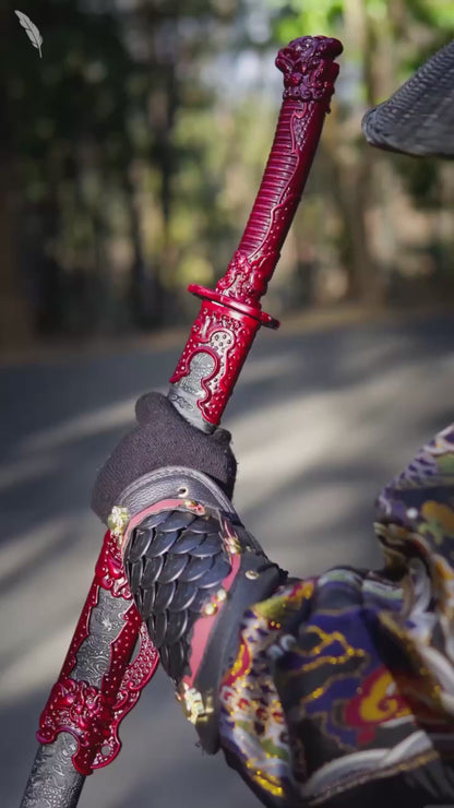 Embroidered Spring Knife ~ Yanlong (SHARP)