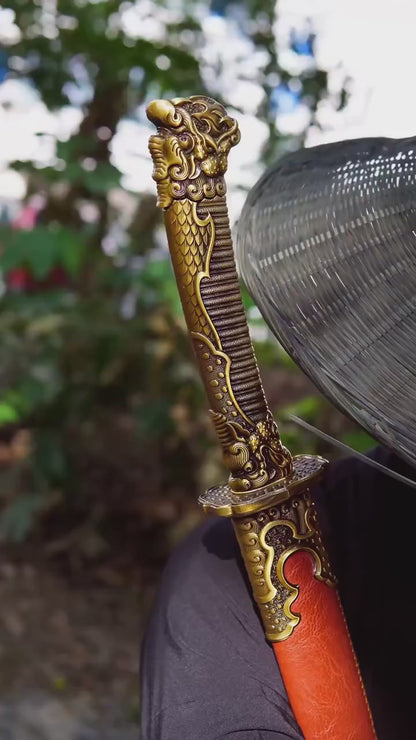 Embroidered Spring Knife~Shuanglong