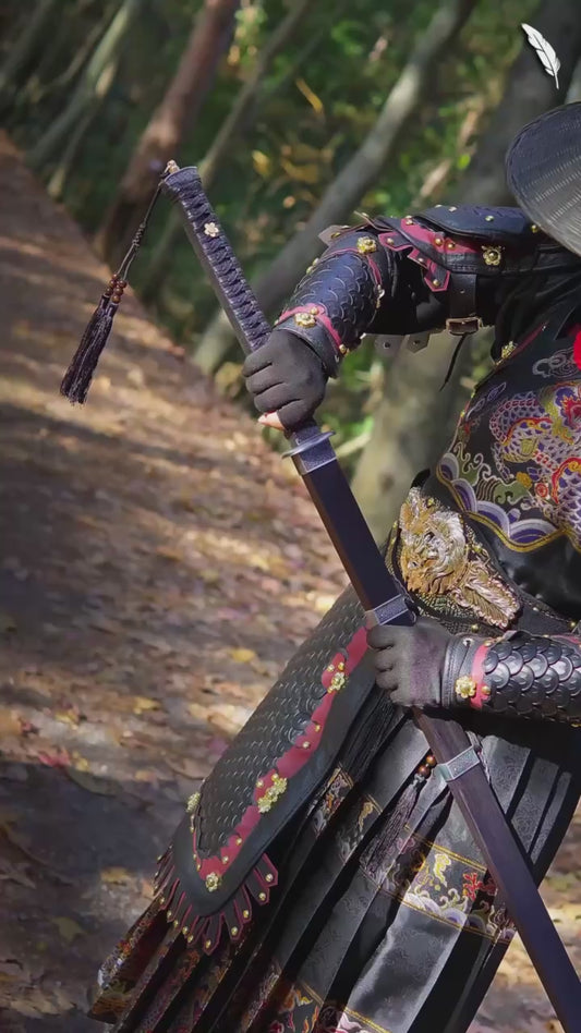 Long Ming official sword ~ Yanyue [Black]